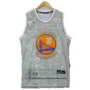 Camiseta Luces de la Ciudad Warriors Curry Gris