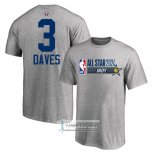 Camiseta Manga Corta All Star 2024 Anthony Davis Gris