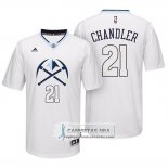 Camiseta Manga Corta Nuggets Chandler Blanco