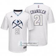 Camiseta Manga Corta Nuggets Chandler Blanco