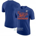 Camiseta Manga Corta Oklahoma City Thunder Azul