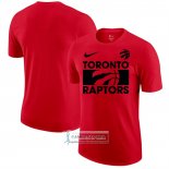 Camiseta Manga Corta Toronto Raptors Rojo