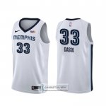 Camiseta Memphis Grizzlies Marc Gasol Association Blanco