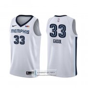 Camiseta Memphis Grizzlies Marc Gasol Association Blanco