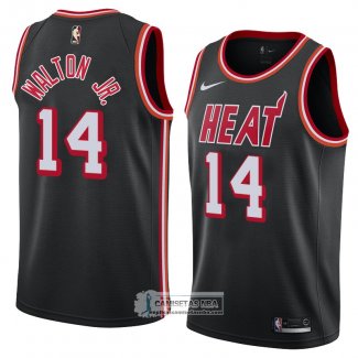 Camiseta Miami Heat Derrick Walton Jr. Classic 2018 Negro