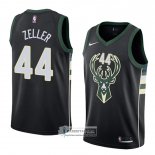 Camiseta Milwaukee Bucks Tyler Zeller Statement 2018 Negro