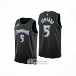 Camiseta Minnesota Timberwolves Anthony Edwards NO 5 Classic 2025-26 Negro