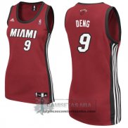 Camiseta Mujer Heats Deng Rojo