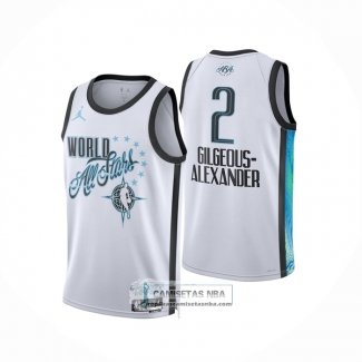 Camiseta NBA All Star 2026 Shai Gilgeous Alexander NO 2 Blanco