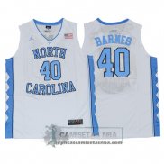 Camiseta NCAA North Carolina Barnes Blanco