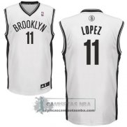 Camiseta Nets Lopez Blanco