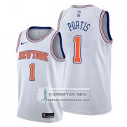 Camiseta New York Knicks Bobby Portis Statement Blanco