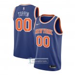 Camiseta New York Knicks Obi Toppin Icon 2020-21 Azul