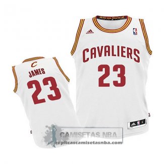 Camiseta Nino Cavaliers James Blanco