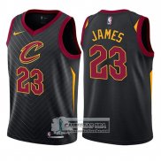 Camiseta Nino Cavaliers Lebron James Statement 2017-18 Negro