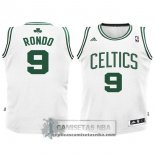 Camiseta Nino Celtics Rondo Blanco