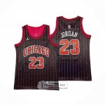 Camiseta Nino Chicago Bulls Michael Jordan NO 23 Statement 2025-26 Negro