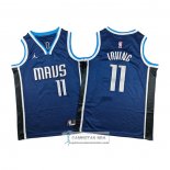 Camiseta Nino Dallas Mavericks Kyrie Irving NO 11 Azul