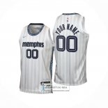 Camiseta Nino Memphis Grizzlies Personalizada Ciudad 2025-26 Blanco