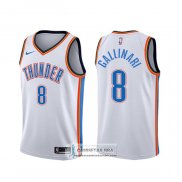 Camiseta Oklahoma City Thunder Danilo Gallinari Association Blanco