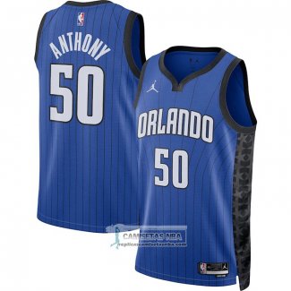 Camiseta Orlando Magic Cole Anthony NO 50 Statement 2022-23 Azul