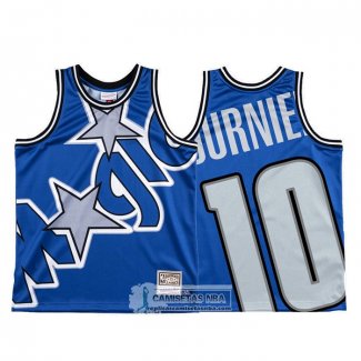 Camiseta Orlando Magic Evan Fournier Mitchell & Ness Big Face Azul