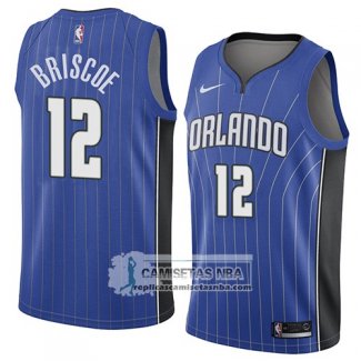 Camiseta Orlando Magic Isaiah Briscoe Icon 2018 Azul