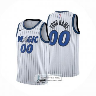 Camiseta Orlando Magic Personalizada Association 2025-26 Blanco