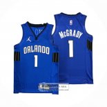 Camiseta Orlando Magic Tracy McGrady NO 1 Statement Azul