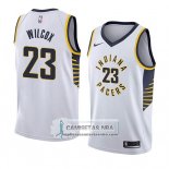 Camiseta Pacers C.j. Wilcox Association 2018 Blanco