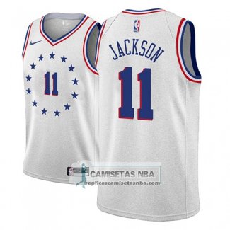 Camiseta Philadelphia 76ers Demetrius Jackson Earned 2018-19