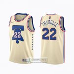Camiseta Philadelphia 76ers Matisse Thybulle Earned 2020-21 Crema