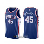 Camiseta Philadelphia 76ers Ryan Broekhoff Icon Azul