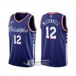 Camiseta Philadelphia 76ers T.j. Mcconnell Ciudad 2019-20 Azul