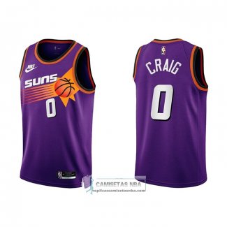 Camiseta Phoenix Suns Torrey Craig NO 0 Classic 2022-23 Violeta