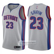 Camiseta Pistons Blake Griffin Statement 2017-18 Gris