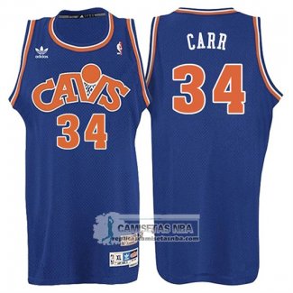 Camiseta Retro 2008 Cavaliers Carr Azul