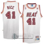 Camiseta Retro Heats Rice Blanco