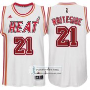 Camiseta Retro Heats Whiteside Blanco