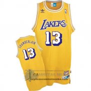 Camiseta Retro Lakers Abdul Jabbar Amarillo