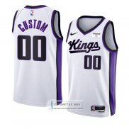 Camiseta Sacramento Kings Personalizada Association 2023-24 Blanco