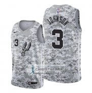 Camiseta San Antonio Spurs Keldon Johnson Earned 2019-20 Camuflaje