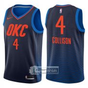 Camiseta Thunder Nick Collison Statement 2017-18 Azul