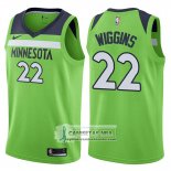 Camiseta Timberwolves Andrew Wiggins Statement 2017-18 Verde