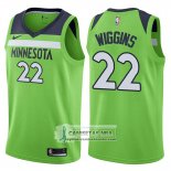 Camiseta Timberwolves Andrew Wiggins Statement 2017-18 Verde