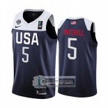 Camiseta USA Donovan Mitchell 2019 FIBA Basketball World Cup Azul