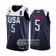 Camiseta USA Donovan Mitchell 2019 FIBA Basketball World Cup Azul