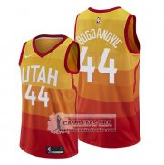 Camiseta Utah Jazz Bojan Bogdanovic Ciudad Naranja