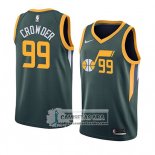 Camiseta Utah Jazz Jae Crowder Earned 2018-19 Verde