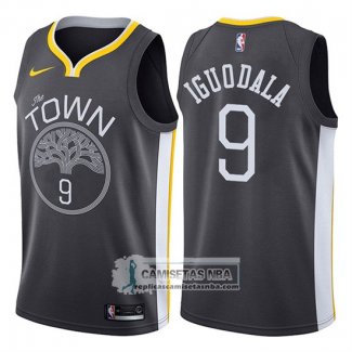 Camiseta Warriors Andre Iguodala Statement 2017-18 Gris